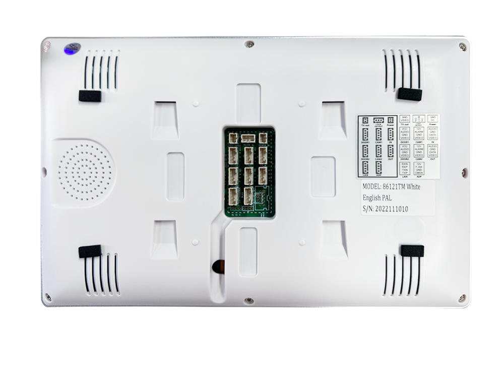 10 pouces Tuya Wifi Interphone vidéo FHD1080P Écran tactile couleur Sonnette extérieure Détection de mouvement Tuya Smart Remote View Sécurité à domicile 