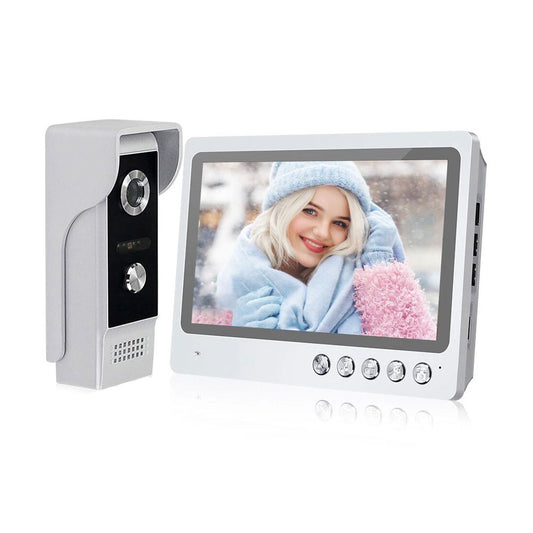 Système d'interphone vidéo WiFi domestique de 9 pouces sonnette vidéo sans fil avec Vision nocturne prise en charge étanche enregistrement vidéo de carte TF 32G 