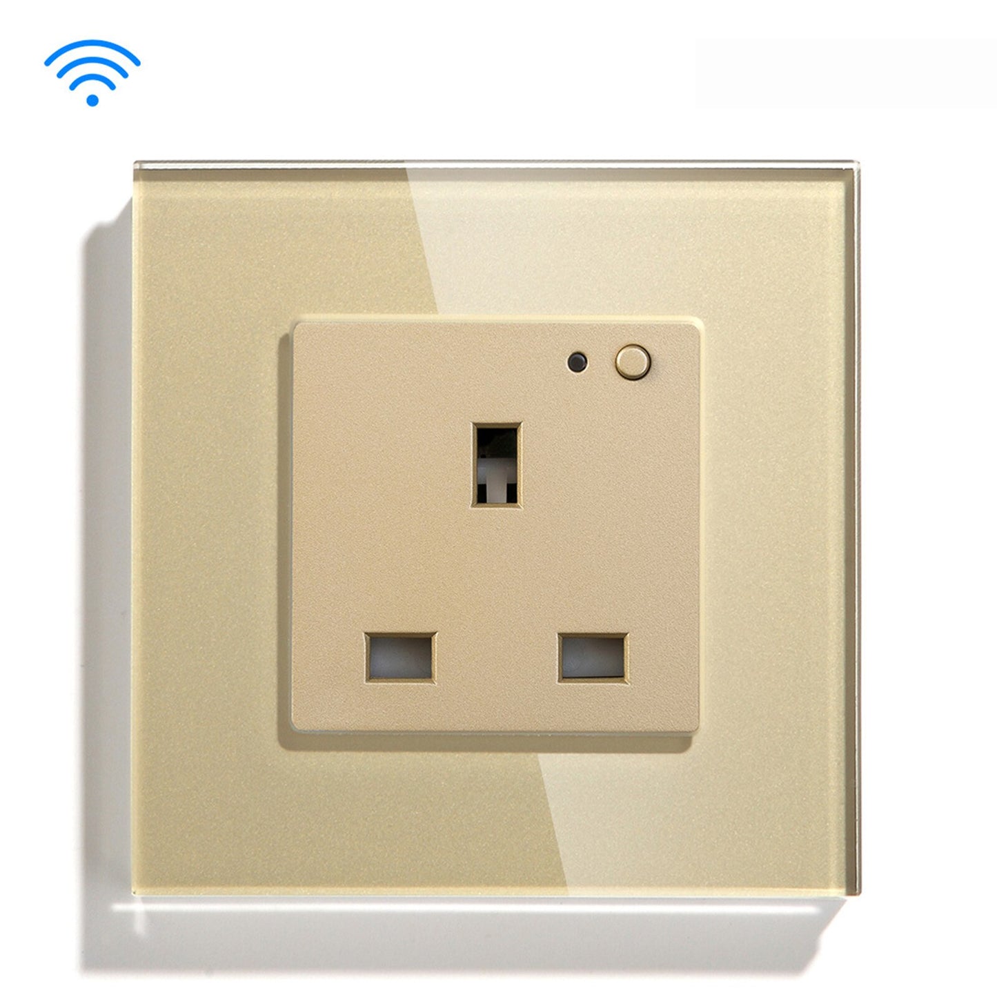 Anjielosmart Tuya WIFI in-Wall Outlets, No Hub Required – Smart Socket Works with Alexa and Google Home, Only 2.4 GHz
