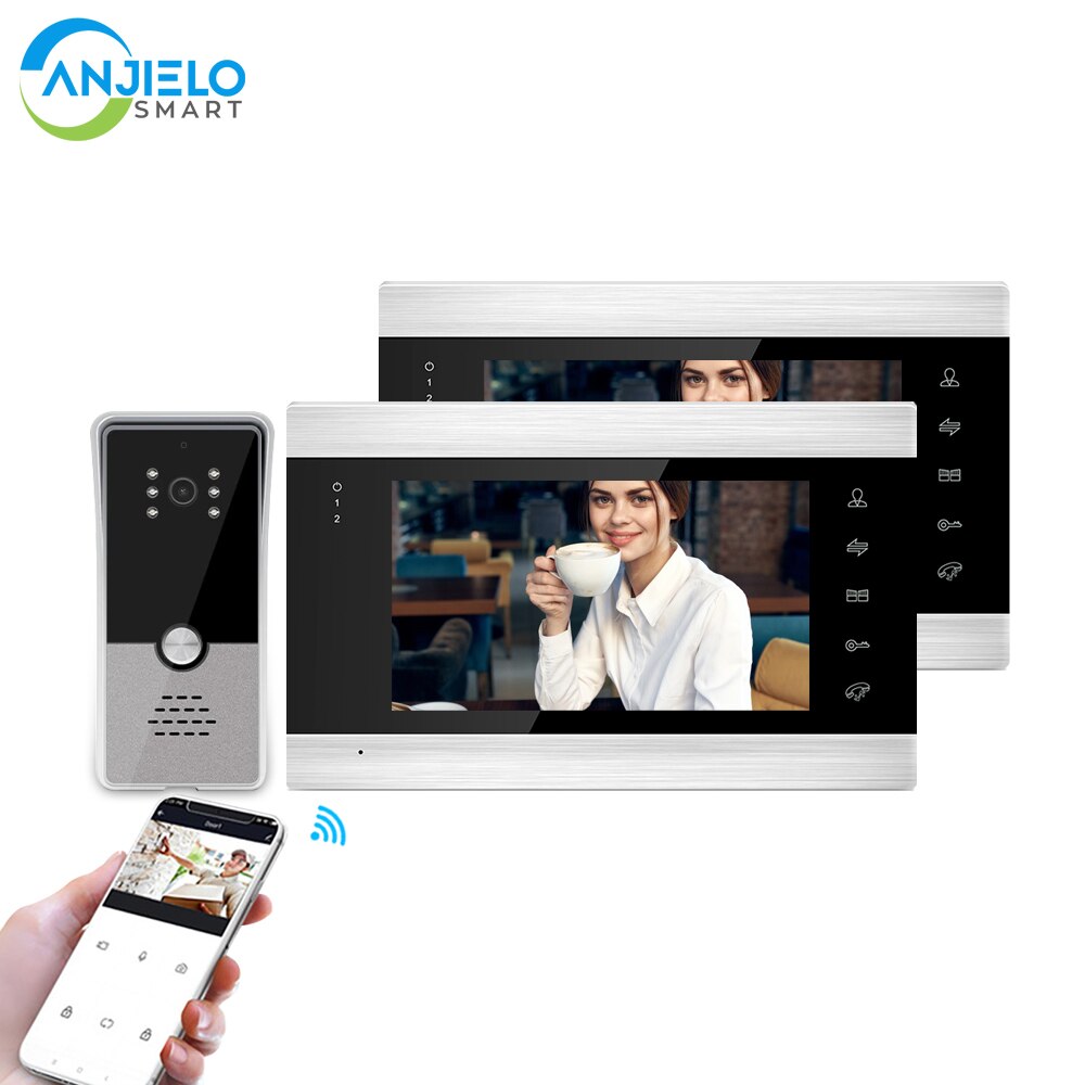 Wifi Video Doorbell Cloud Storage Street Intercom for Home With Night Vision Function Motion Detection Door Intercom System