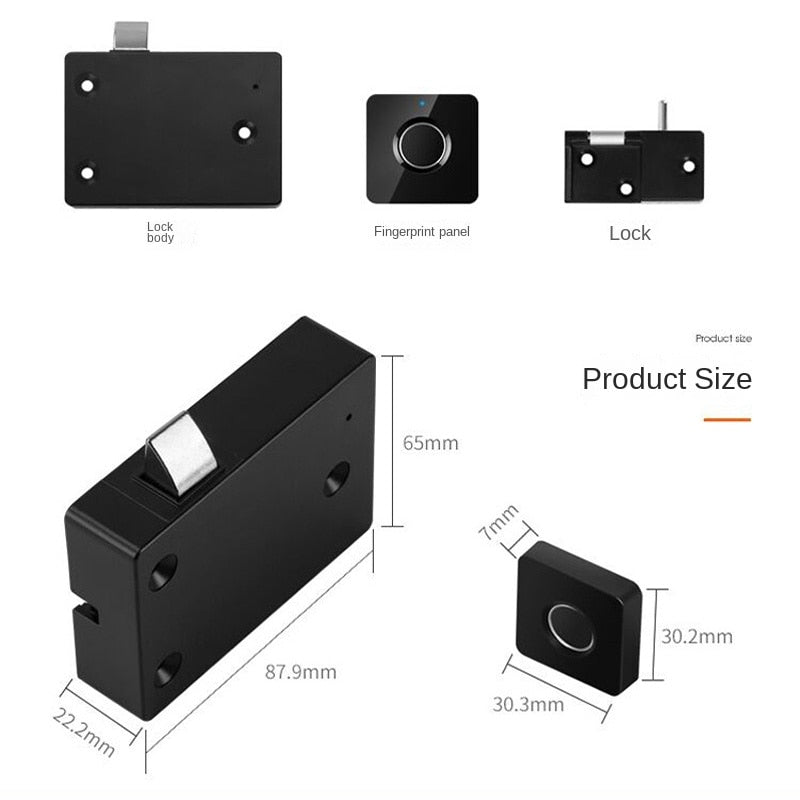 smart door lock Drawer Intelligent Electronic Lock File Cabinet Lock S ...