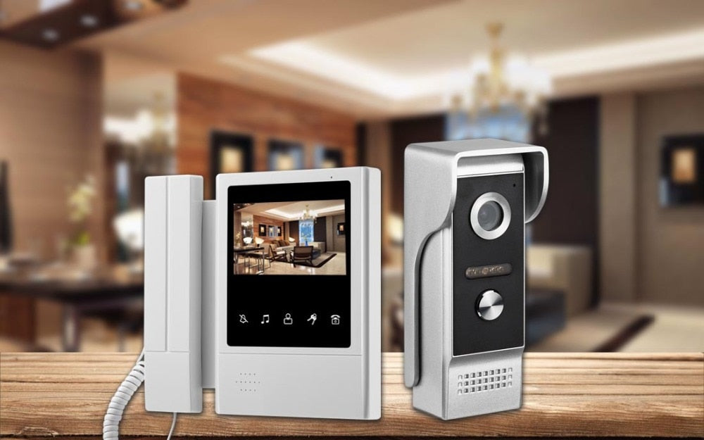 4.3 inch Wired Video Door Phone System Visual Intercom Doorbell with –  Zhongshan Anjielo Smart Technology Co., Ltd