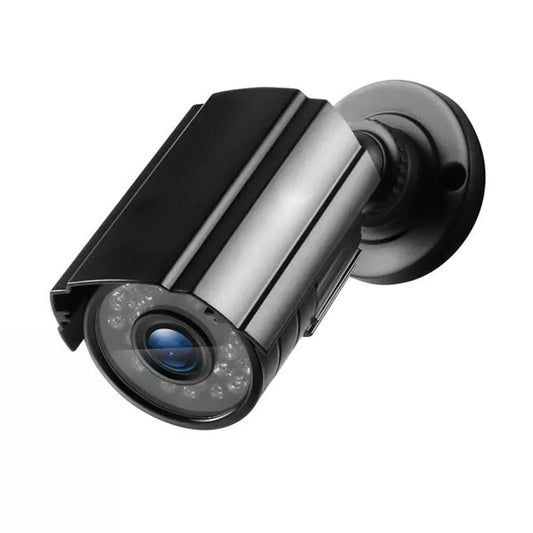 1200TVl CCTV surveillance analogique 3.6mm objectif caméra IR lumière balle étanche caméra de sécurité extérieure + adaptateur secteur 