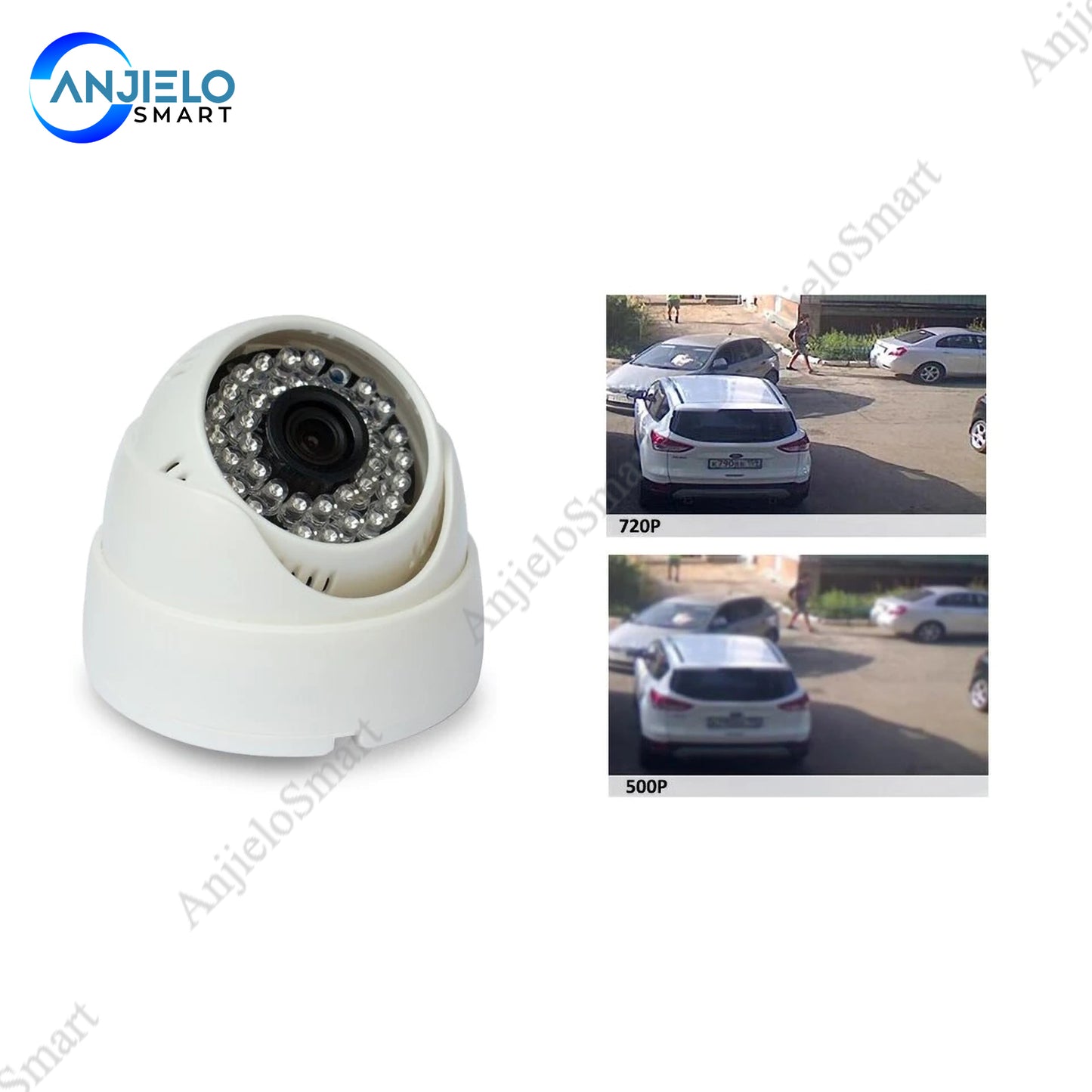 AnjieloSmart 720P/960P/1080P AHD Security Dome Mini Camera Video Surveillance Indoor CMOS Camera 15M IR Night Vision