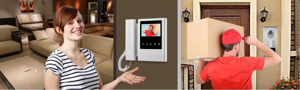 Phone doorbell shops intercom system