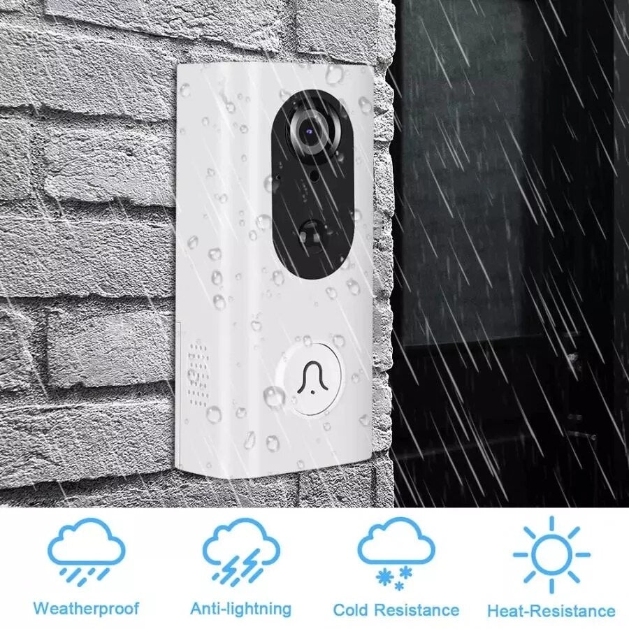 Tuya Smart Life App Wifi Wireless Video Door Phone Support Alexa & Google Home Doorbell Camera