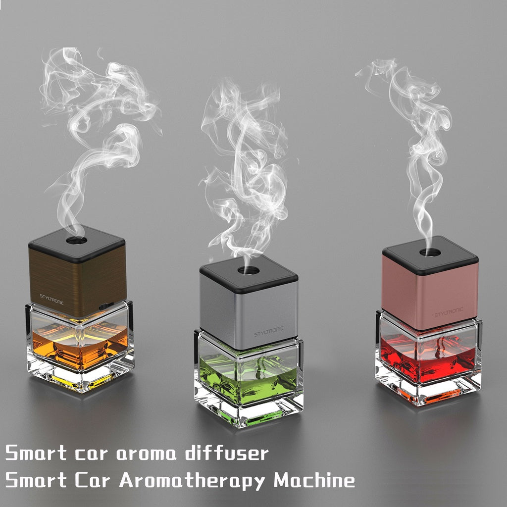 Smart Car Air Diffuser Aroma Car Air Vent Humidifier Oil Aromatherapy Car Air Freshener Perfume Fragrance Waterless EssentialOil