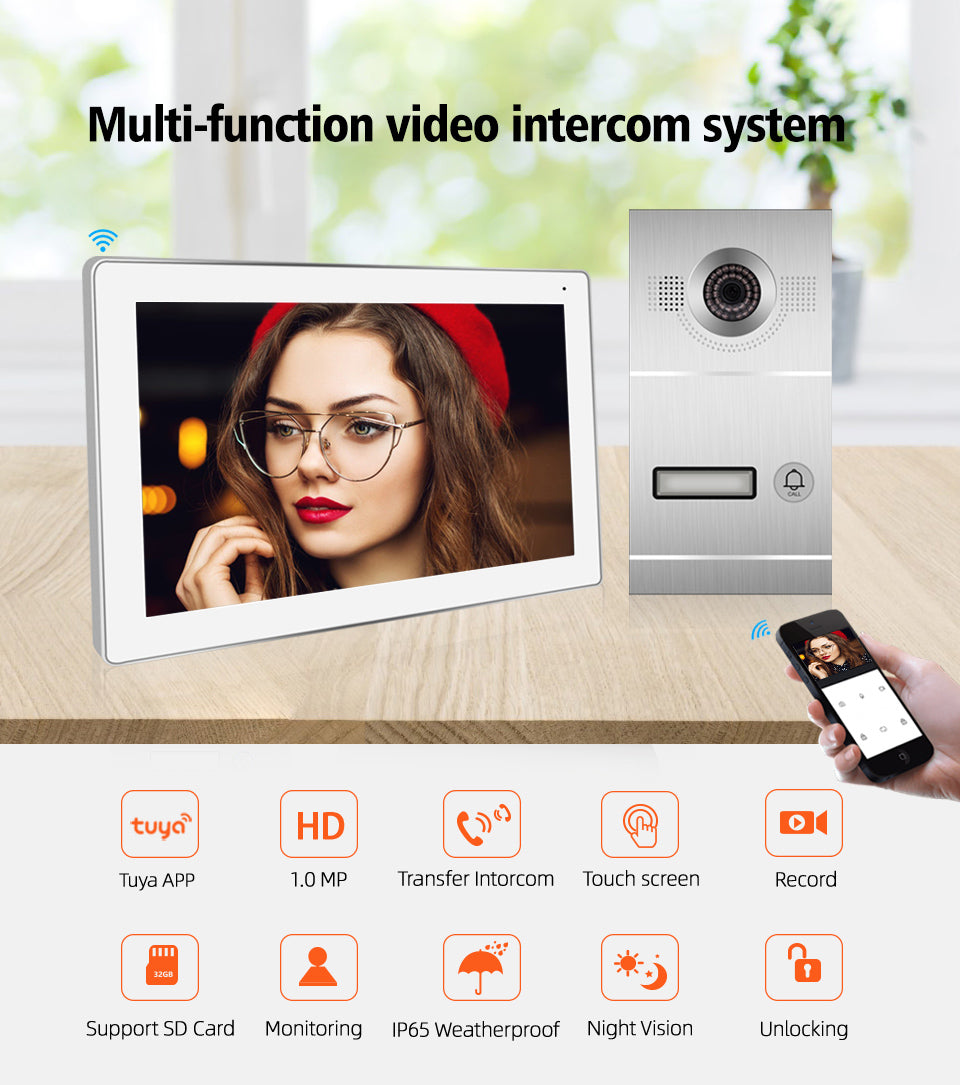 1080P Tuya Video Intercom – Zhongshan Anjielo Smart Technology Co 
