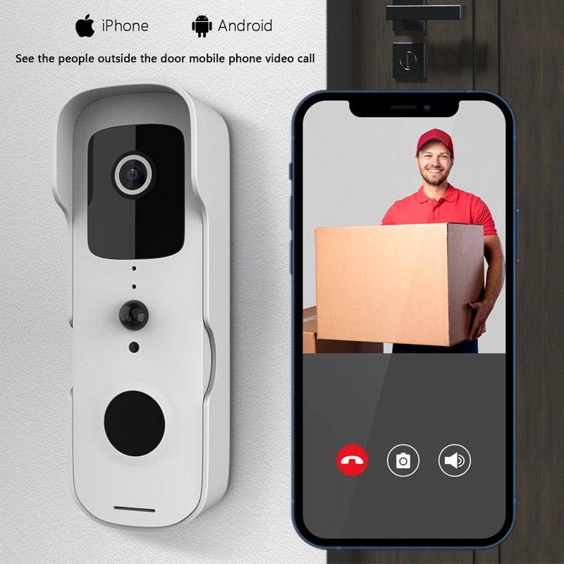 UK Malaysia Plug Waterproof Wireless Doorbell Smart Home Door Bell