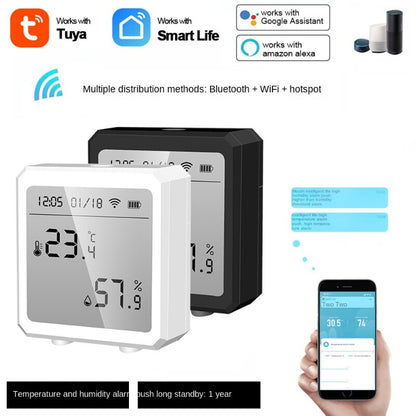 Tuya WIFI Temperature Humidity Sensor Indoor Hygrometer
