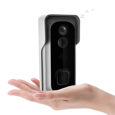 Tuya WiFi Wireless  HD 1080P Smart  Video Doorbell with Battery Compatible with Google & Alexa Waterproof doorbell Home Security