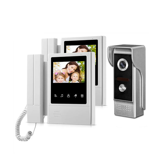 AnjieloSmart 4.3 ''TFT LCD filaire porte caméra vidéo sonnette système interphone 