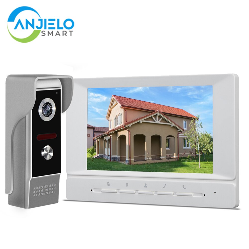 Video Intercom For Home Video Doorbell Intercom System Interphone Video Doorphone Apartment Video Entry Phone   sixe video hd