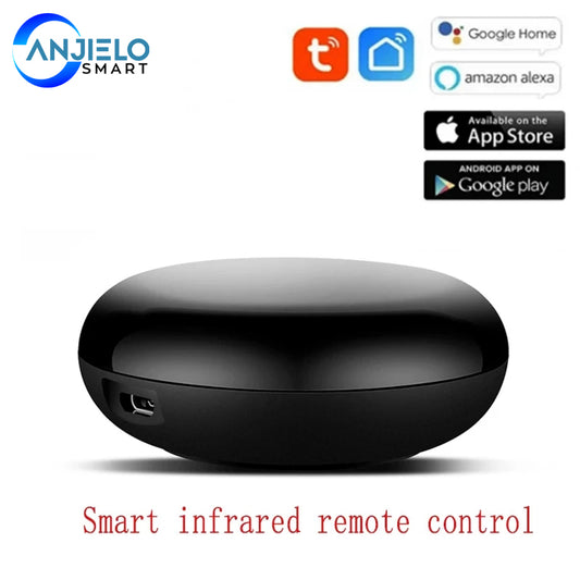 Smart IR Controller Smart Home Blaster Infrared Wireless Remote Control via Smart Life Tuya APP Work with Alexa Google Home etc.